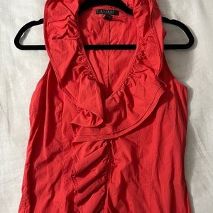 Ralph Lauren Coral Blouse